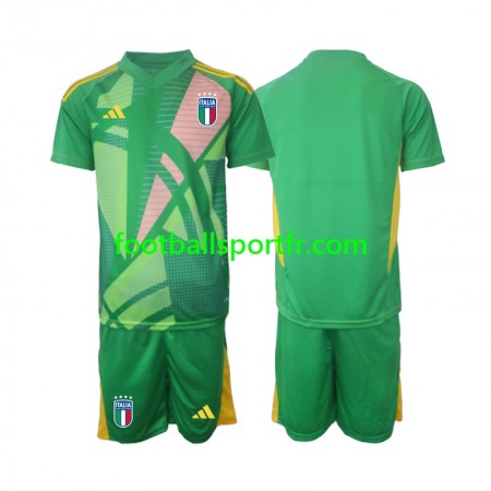 Tenue Italie Gardien Enfant Exterieur UEFA Euro 2024 Maillot de Foot